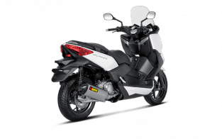 Akrapovic Slip-on Line RVS Einddemper met E-keur Yamaha X-City 250 2007 - 2016